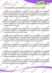Texte insolite - Le père Noël