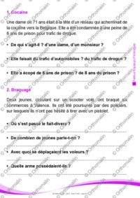 Commenter des faits divers