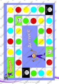 Jeu de plateau - la table de 3