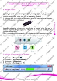 Enregistrer un son avec le magnétophone de Windows