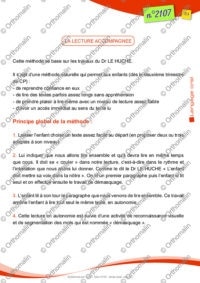 La lecture accompagnée