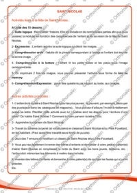Fête de la Saint Nicolas (6 décembre)