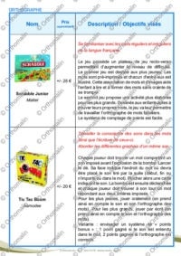 Des jeux pour apprendre