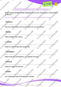 Les mots bizarres de Kissie, la lutine violette