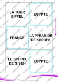 Les monuments célèbres