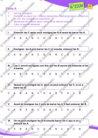 Les consignes complexes (2)