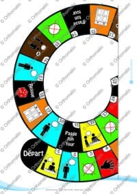 Jeu de plateau SUR/DANS - animaux