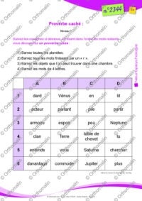 Les proverbes cachés Niveau 1 (Russes, Québécois et Congolais)