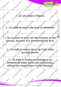 Je suis allée à Mexico