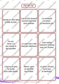 Les écus-sons consonnes (/s/-/z/ et /ch/-/j/)