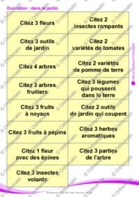 Dans le jardin