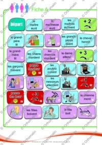 Saute-cases 2, jeu de parcours (singulier/pluriel)