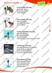 Clic-clac le squelette 2 : articulation.
