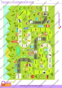 Parcours s-z-ch-j (mots et pseudo-mots)