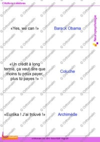 Citations célèbres
