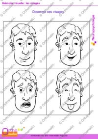 Mémoire visuelle : les visages
