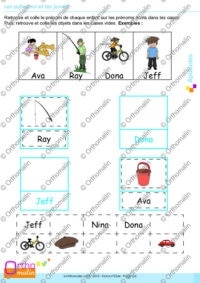 Les prénoms et les jouets