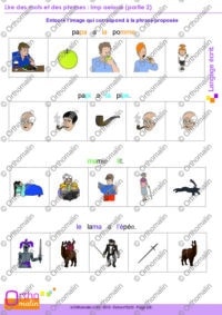 Lire des mots et des phrases : lmp aeioué (partie 2)