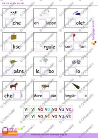 va ve vi vo vu vé