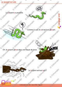 Le serpent est sale