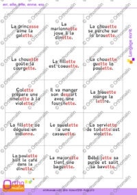 err, elle, ette, enne, ess