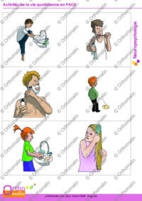 Activités de la vie quotidienne en PACE