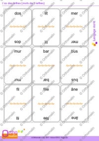 L'as des lettres (mots de 3 lettres)
