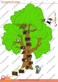 Parcours dans les arbres