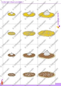 Toutes les crêpes possibles !