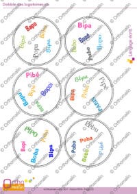 Dobble des logatomes pb
