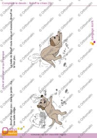 Lis et complète : Brouff le chien 3
