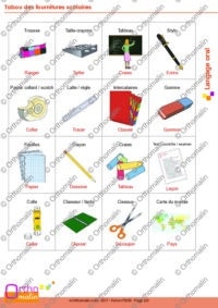 Tabou des fournitures scolaires