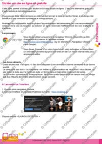 Dictée vocale en ligne et gratuite