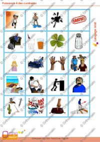Puissance 4 des contraires