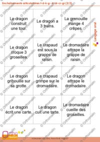 Enchaînements articulatoires t-d-k-g--tr-dr-cr-gr (2/2)