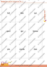 Mistigri R ou pas R ? (t/tr, d/dr, f/fr…)