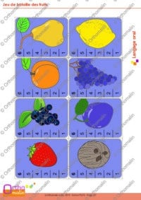 Jeu de bataille des fruits