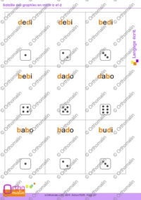 Bataille des graphies en miroir b et d