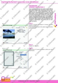 Imprimez facilement vos posters avec PosteRazor
