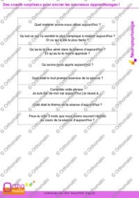 Des "oeufs-surprises" pour ancrer les nouveaux apprentissages !