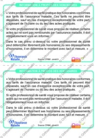 Affiches pour la salle d'attente