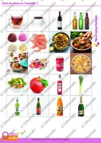 Dans le verre ou l'assiette