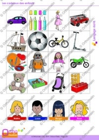 Les cadeaux des enfants
