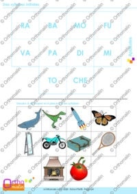 Des syllabes initiales