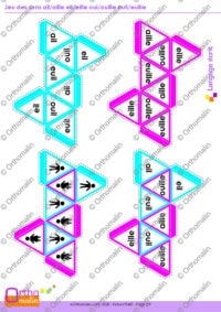 Jeu des sons ail/aille eil/eille oui/ouille euil/euille