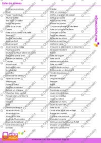 Liste de mimes