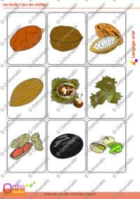 Les fruits -jeu de mistigri
