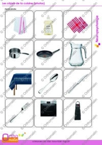 Les objets de la cuisine (photos)