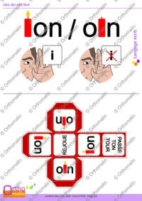 Jeu du oin/ion