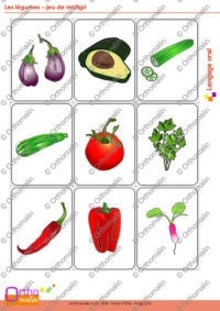 Les Légumes-jeu de mistigri